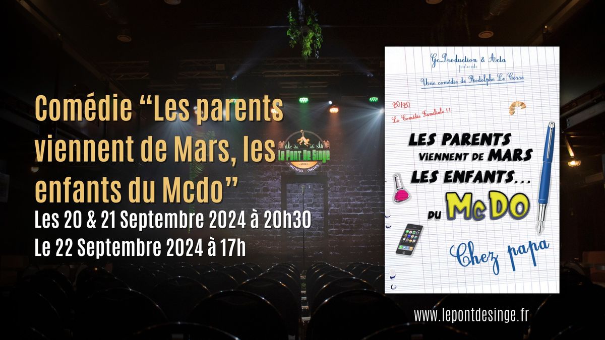 Les parents viennent de Mars, les enfants du Mcdo (Chez Papa)