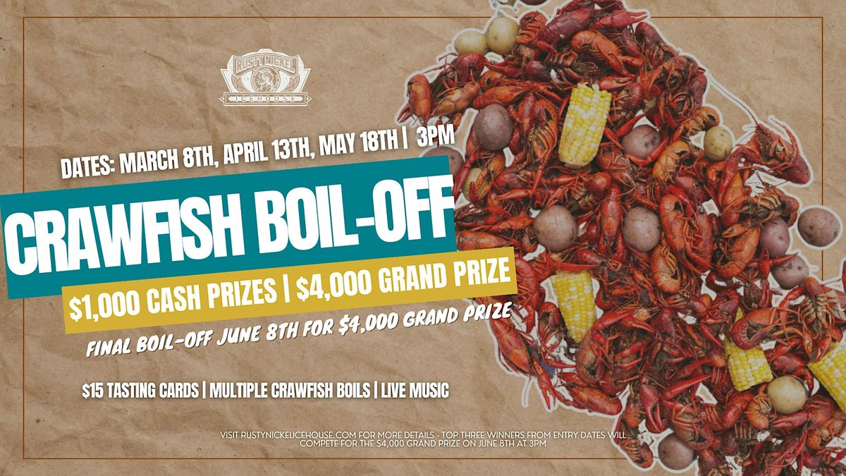 April 13th Crawfish Boil-Off \ud83e\udd9e