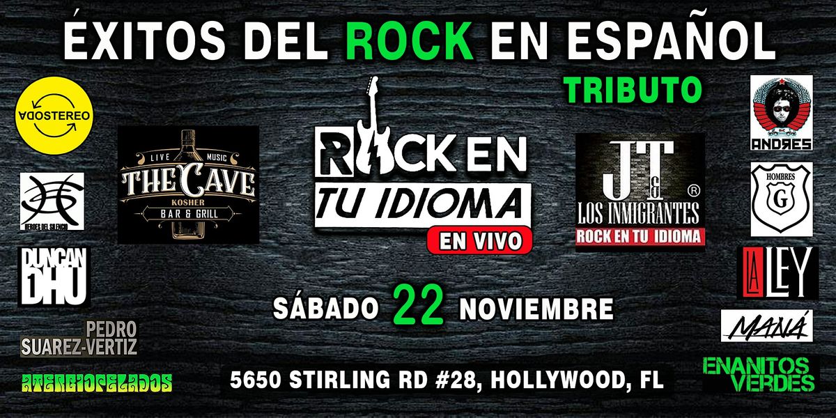 \u00c9xitos del Rock En Espa\u00f1ol - Tributo en Vivo
