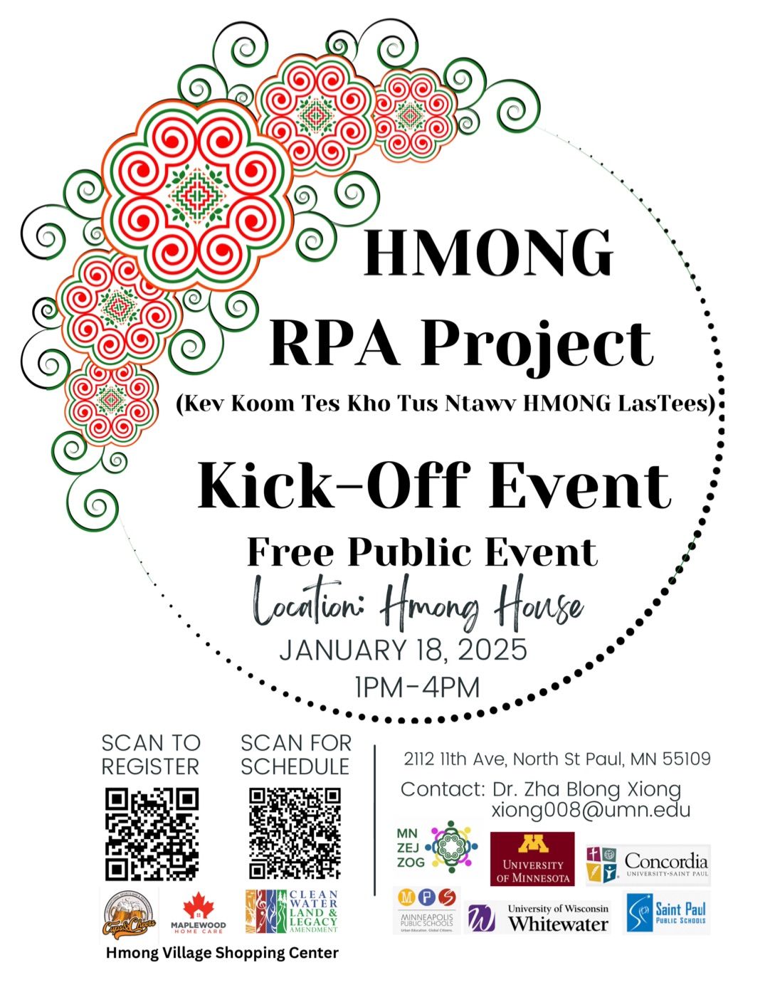 Hmong RPA Project Community Kick-off 