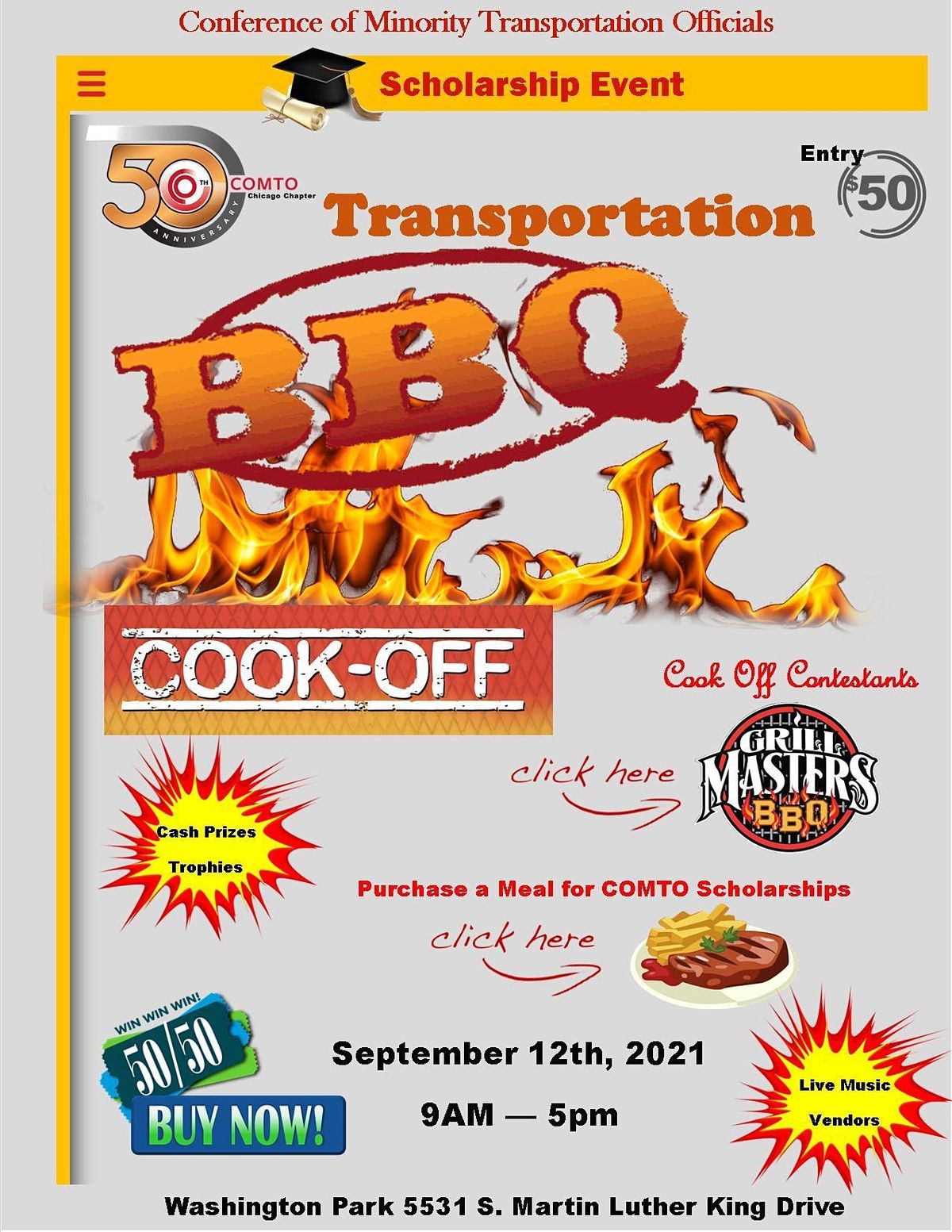 COMTO Transportation BBQ Cook Off Competition