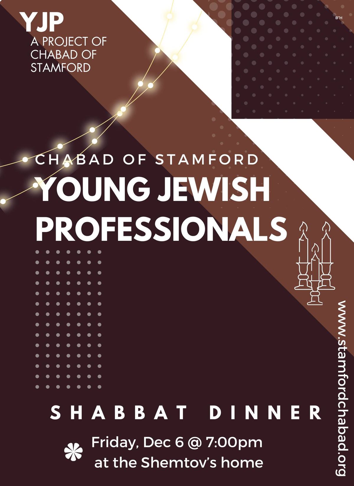 Young Jewish Professionals Shabbat Dinner