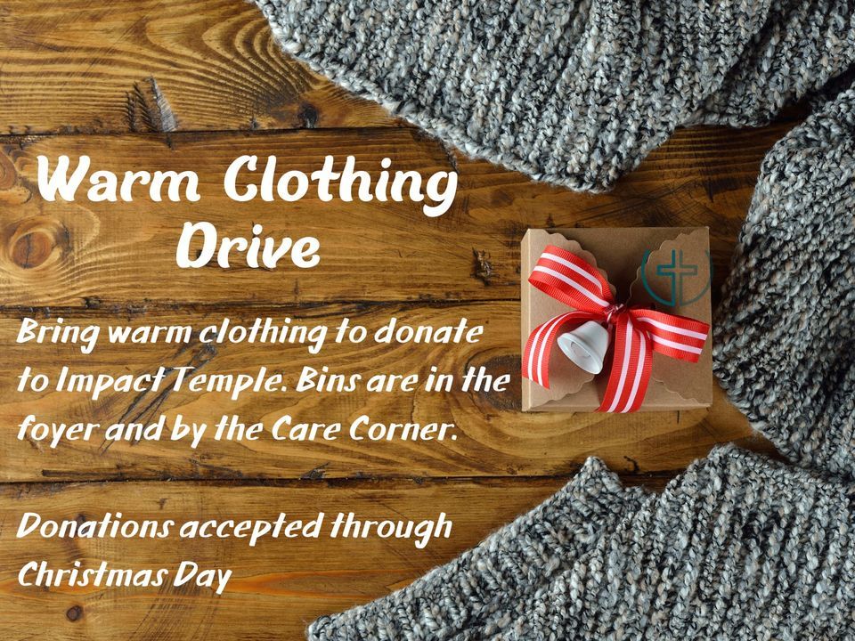 Warm Clothing Drive