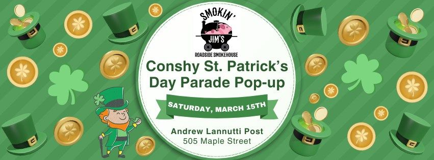 Conshy Parade Day Pop-up at Andrew Lannutti Post and Social Club