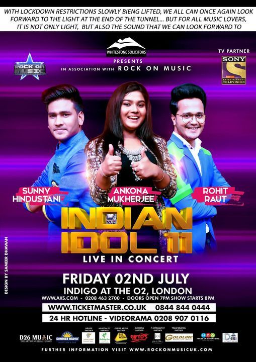 Indian Idol 11 - Finalists Live In London 2020