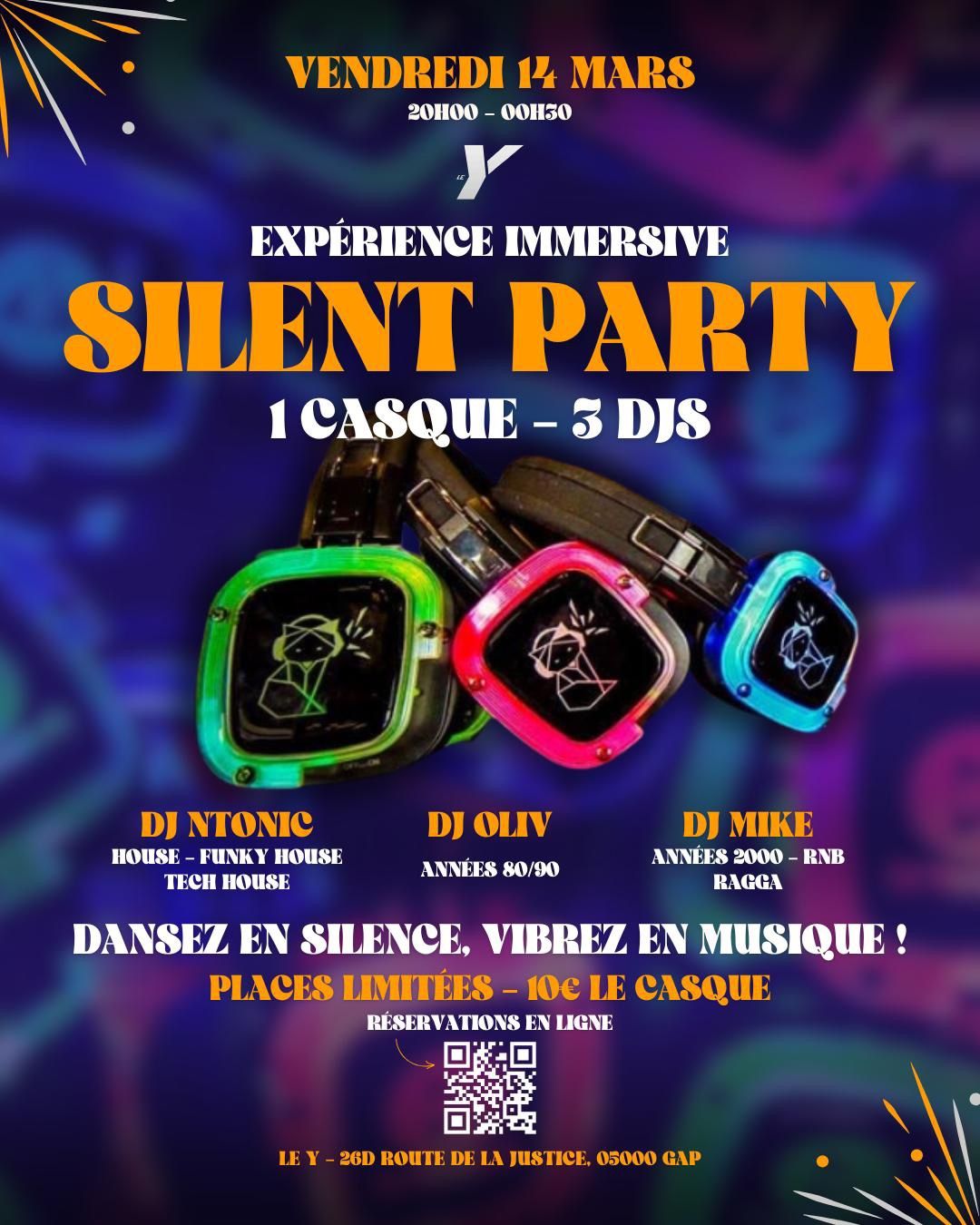 Silent party du Y \ud83c\udfa7\ud83c\udf89