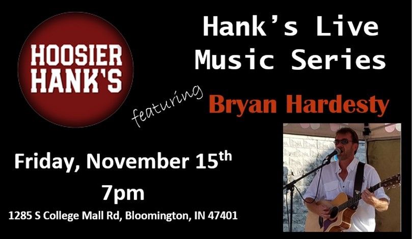 Bryan Hardesty Live at Hanks Eastside