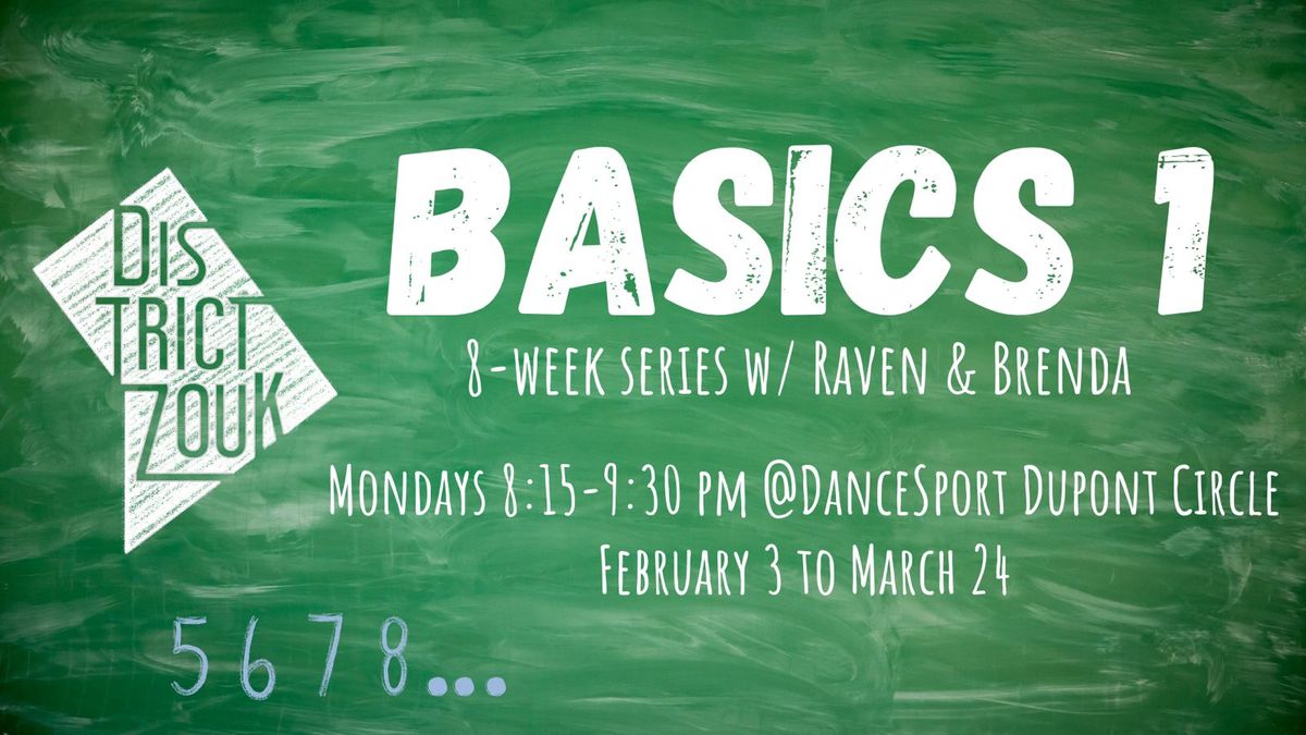 Basics 1: 8-week Brazilian Zouk Series w\/ Raven & Brenda