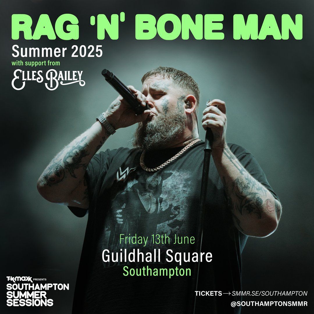 Rag'n'Bone Man Southampton Tickets