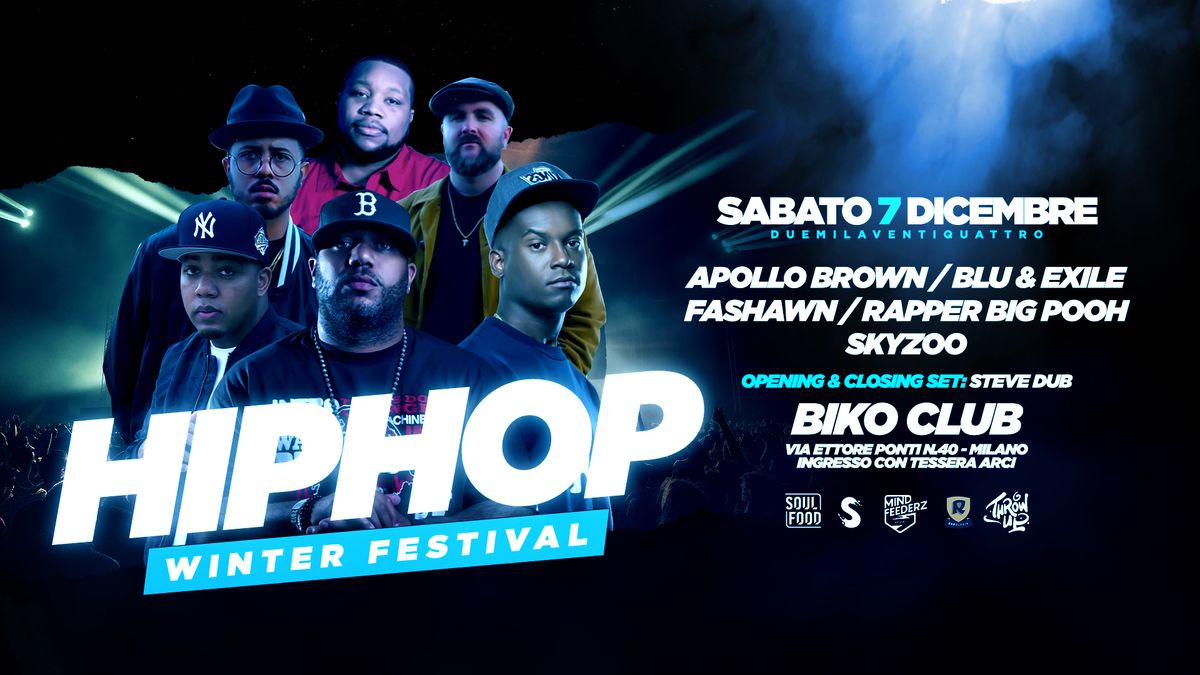 HIP-HOP WINTER FESTIVAL - BIKO CLUB - MILANO