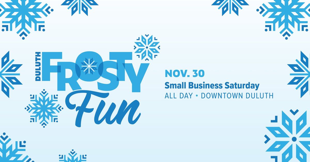 Frosty Fun: Small Business Saturday