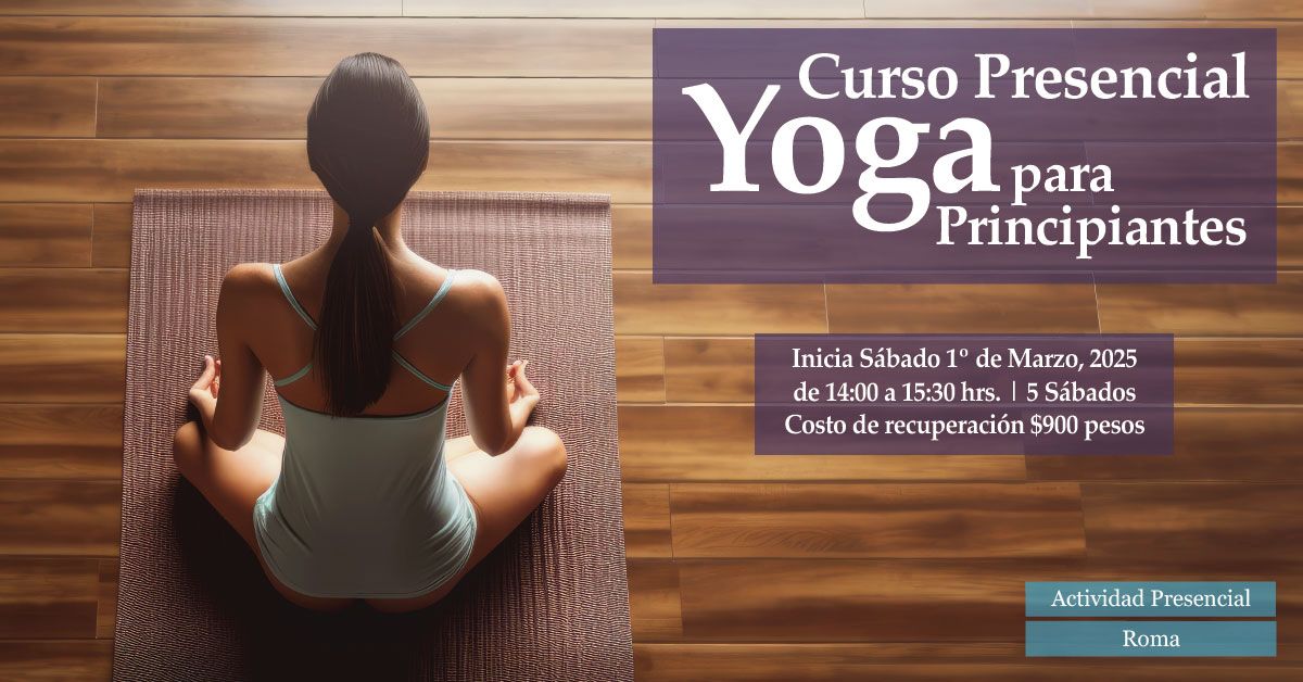 Curso de Yoga para Principiantes (por 5 S\u00e1bados)