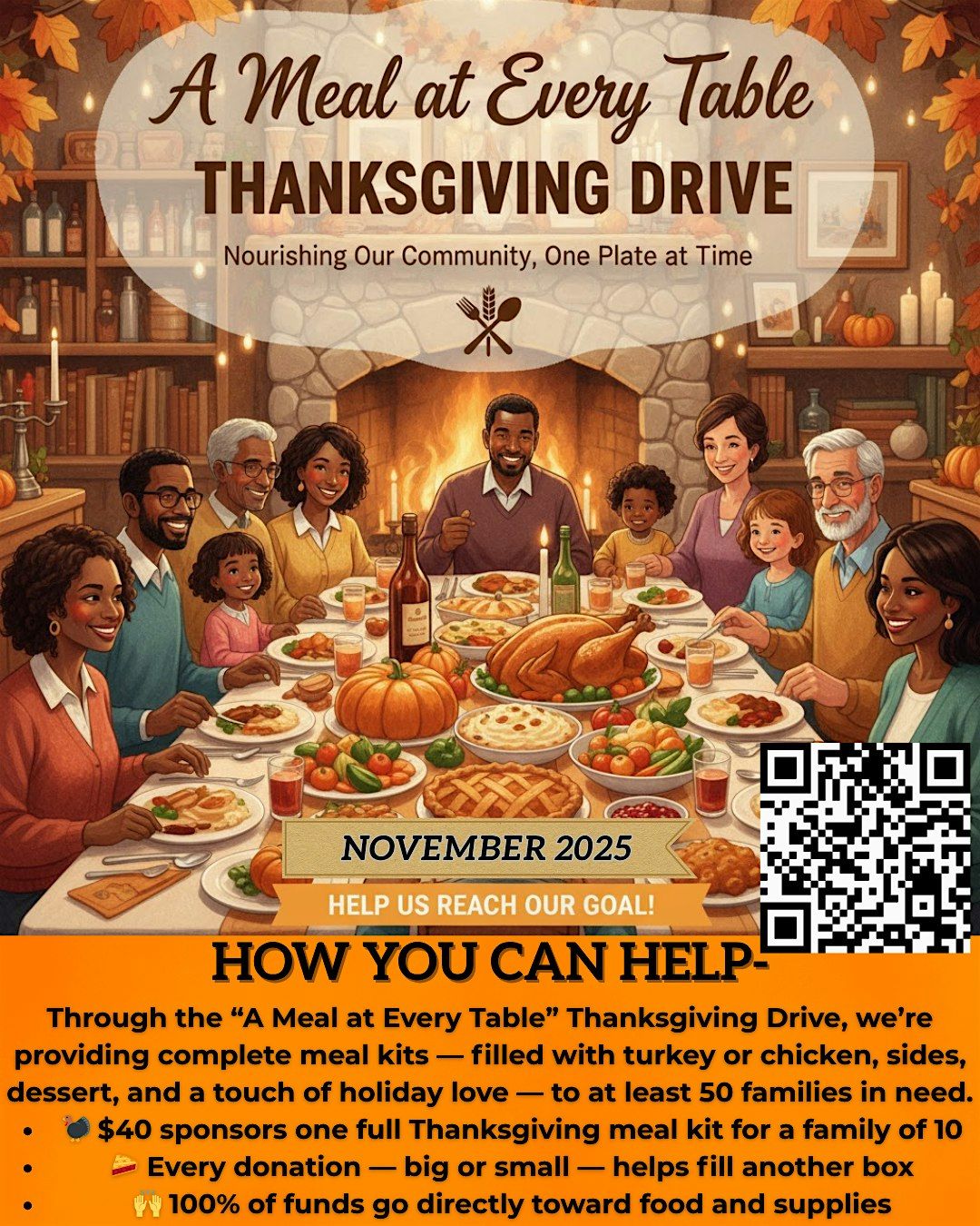 \u201cA Meal at Every Table\u201d Drive