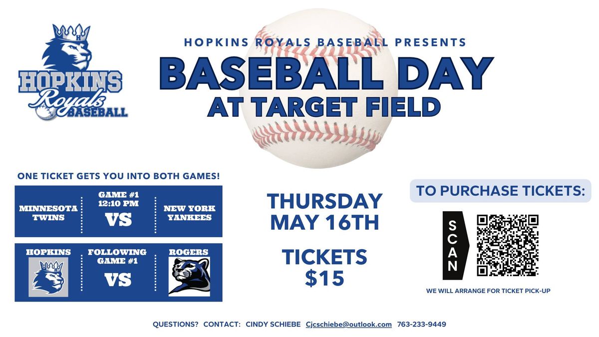 Hopkins Baseball Day at Target Field