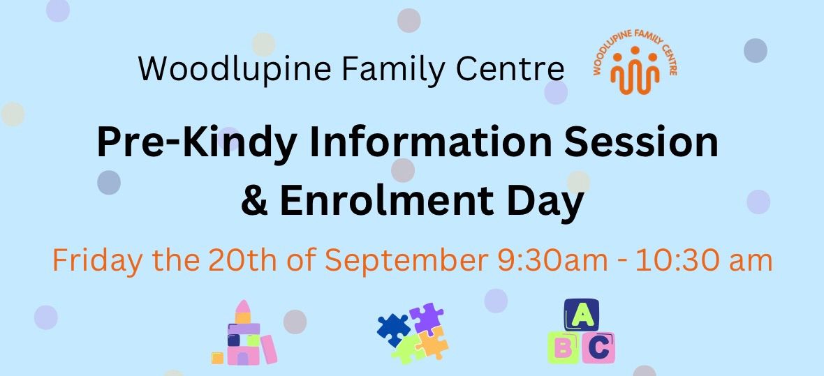 Pre-Kindy Enrolment & Information Session