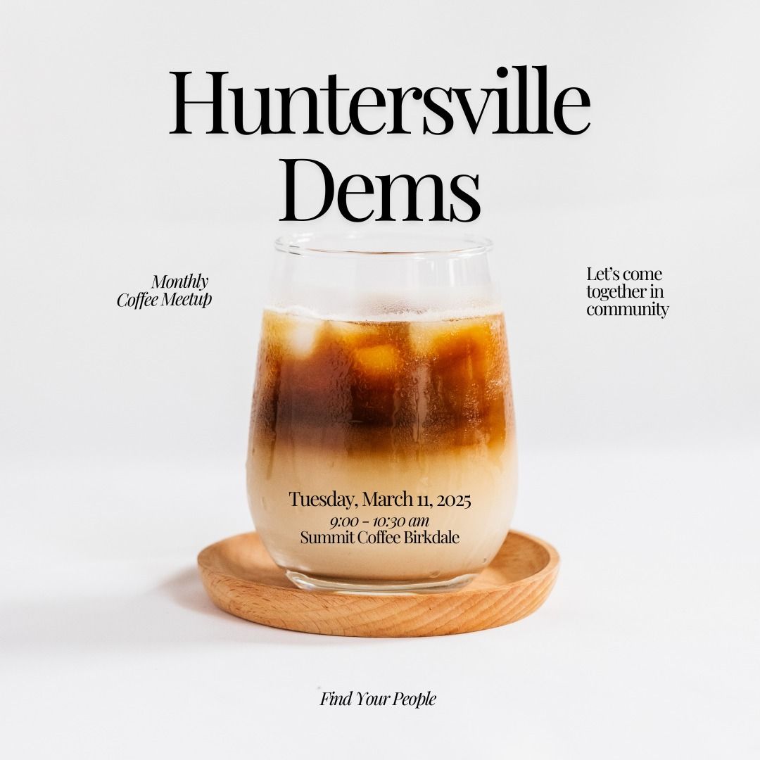 Huntersville Dems Monthly Coffee Meetup