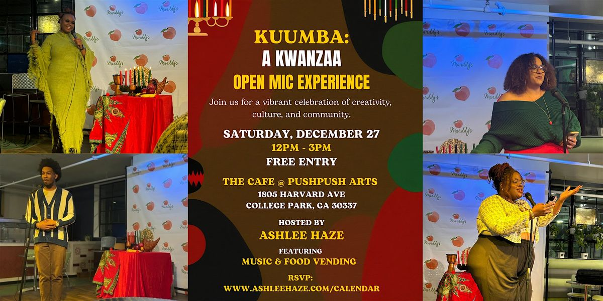 Kuumba: A Kwanzaa Open Mic