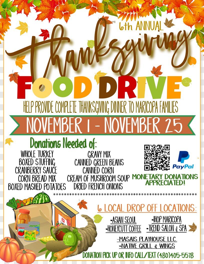 6th Annual Thanksgiving Food Drive 