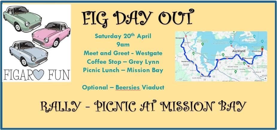 FIG DAY OUT - Saturday 20th April 2024