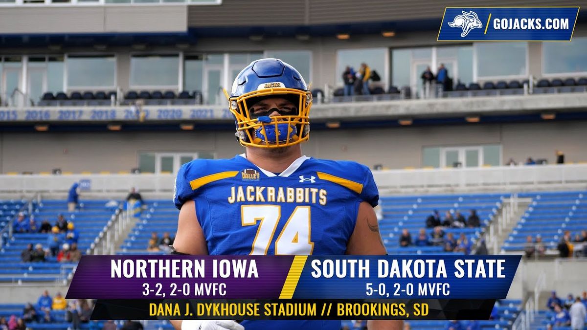 South Dakota State Jackrabbits at Northern Iowa Panthers Football