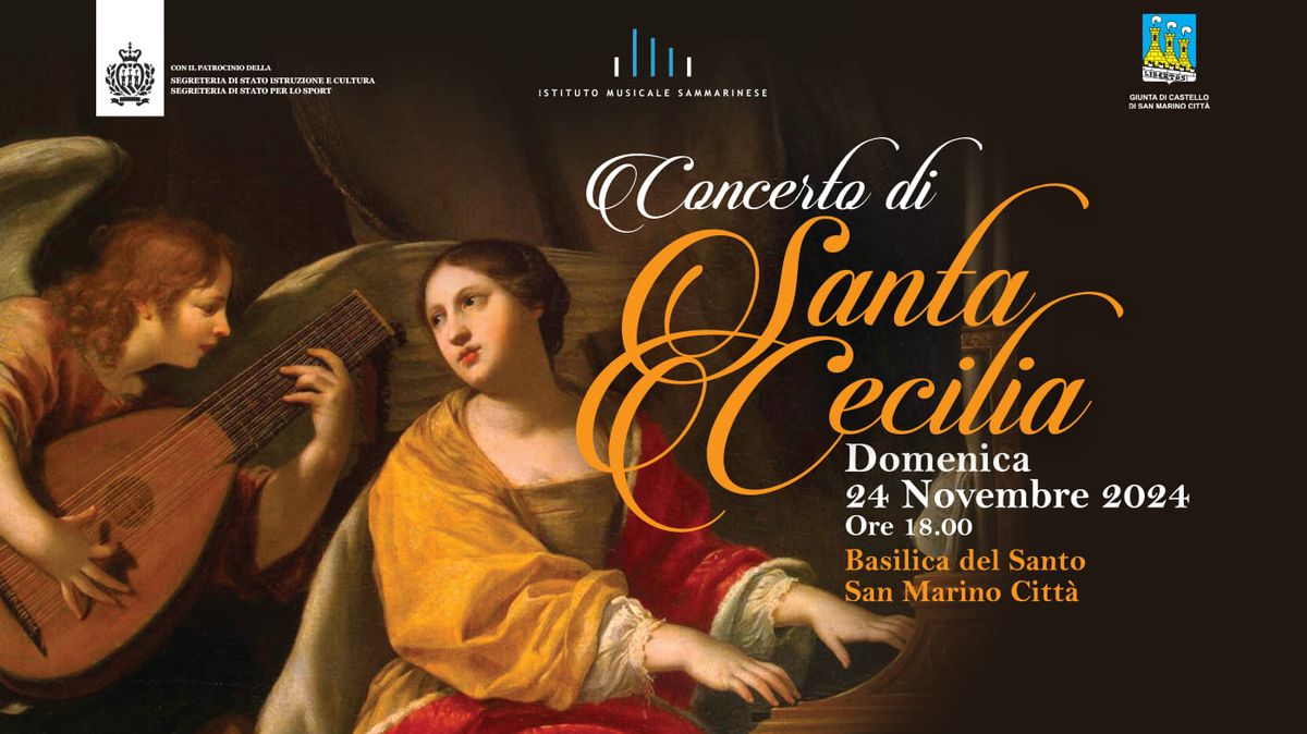 CONCERTO DI SANTA CECILIA 2024 dell'Istituto Musicale Sammarinese