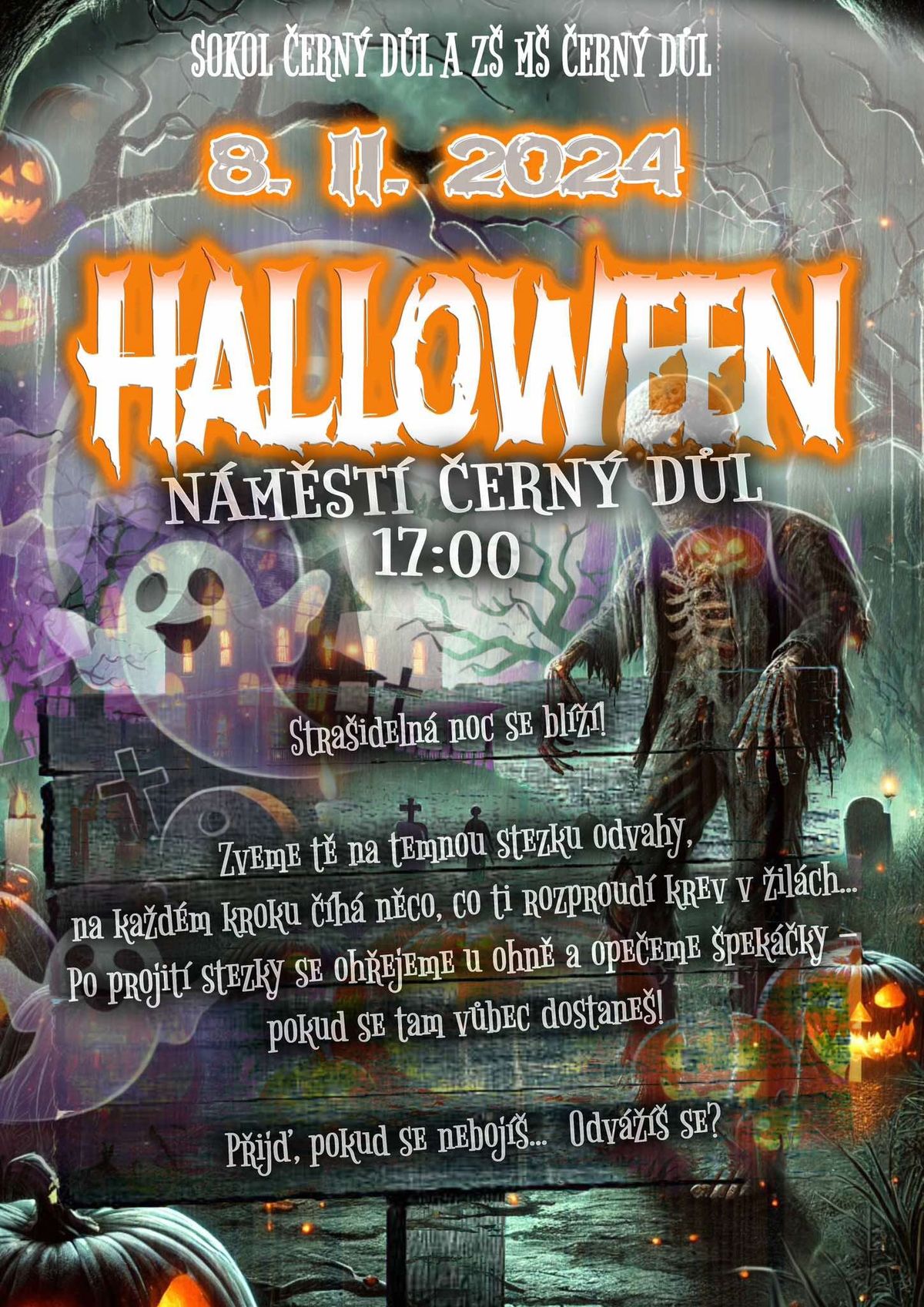 Halloween v \u010cern\u00e9m Dole 