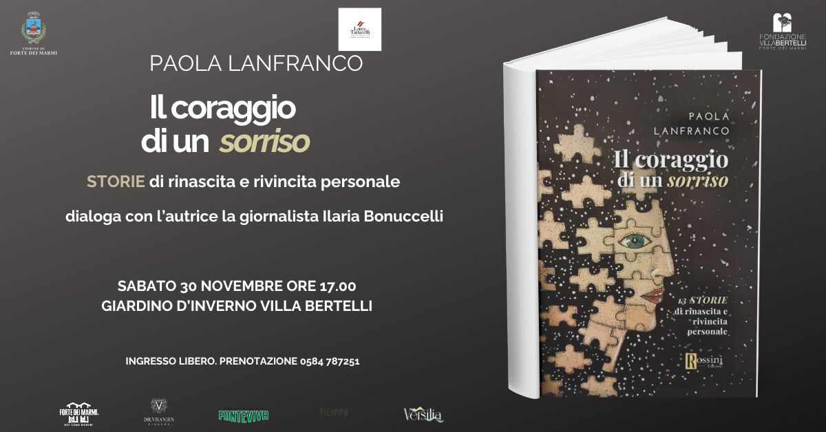 "Il coraggio di un sorriso" di Paola Lanfranco. Presentazione libro