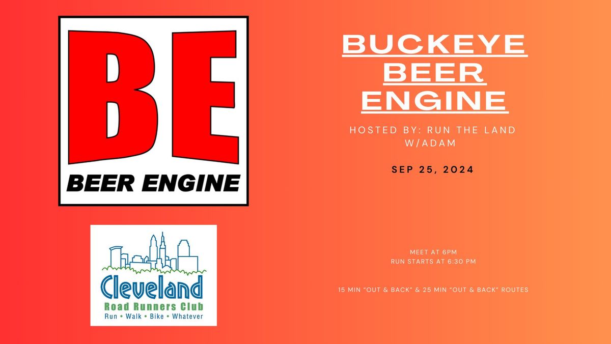 Buckeye Beer Engine: CRRC & Run The Land with Adam