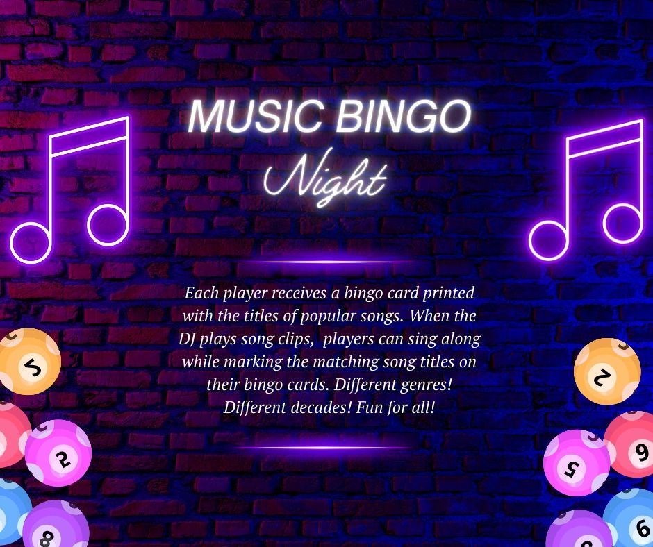 Music Bingo Night