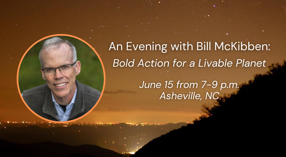 Bill McKibben at Sydney Goldstein Theater