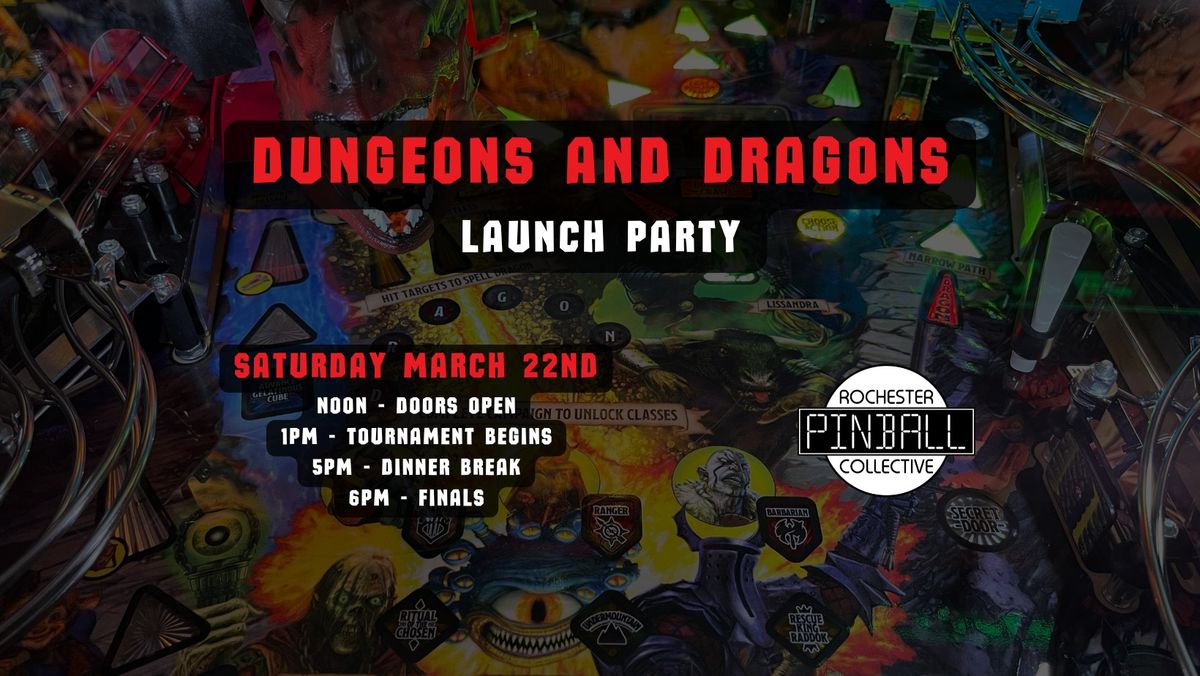 Dungeons And Dragons Launch Party