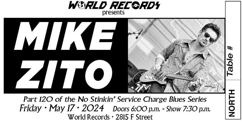 Mike Zito - Album Release Tour \u2013 \u201cLife Is Hard\u201d at World Records
