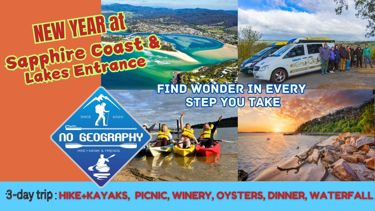 NEW YEAR at Sapphire Coast + Lakes Entrance : 3-DAY TRIP