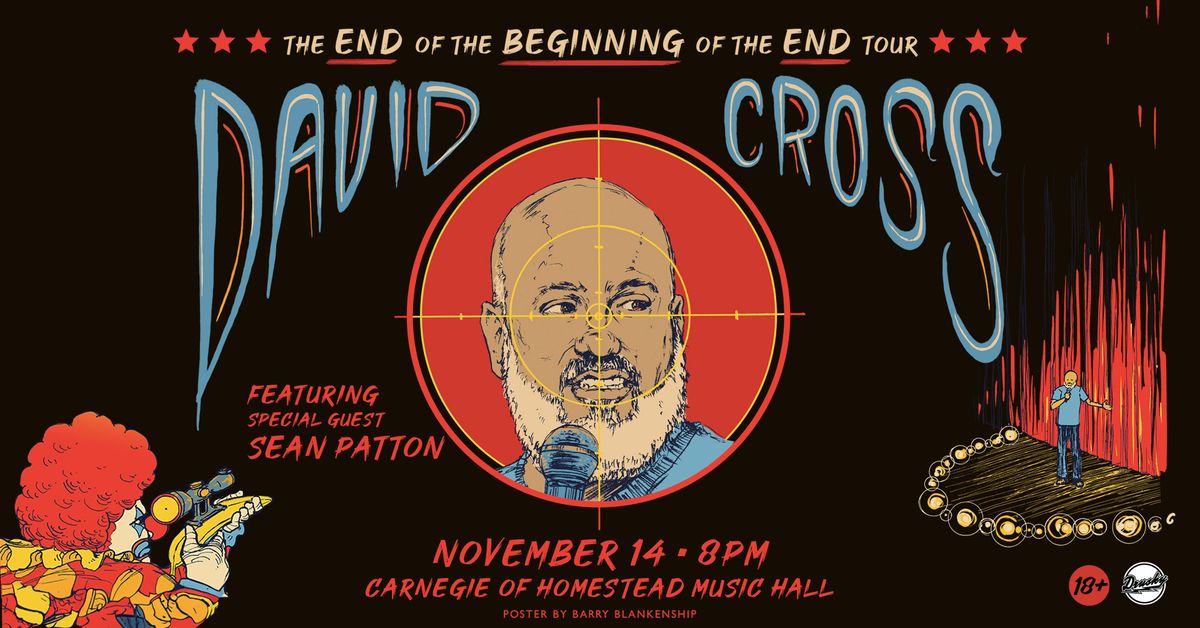 David Cross at Carnegie of Homestead Music Hall