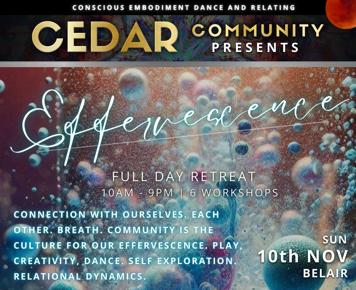 Effervescence - Full Day Retreat by CEDAR Community, Belair