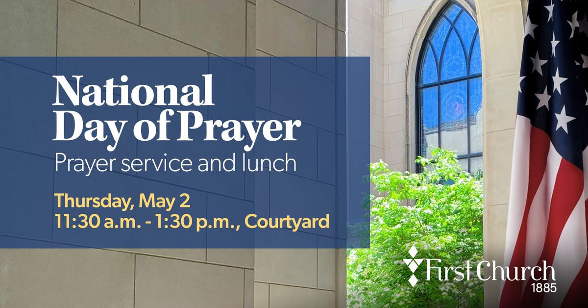 National Day of Prayer service and lunch