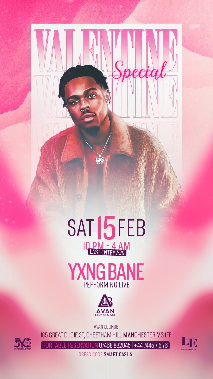 Valentine\u2019s Special: Yxng Bane in Manchester