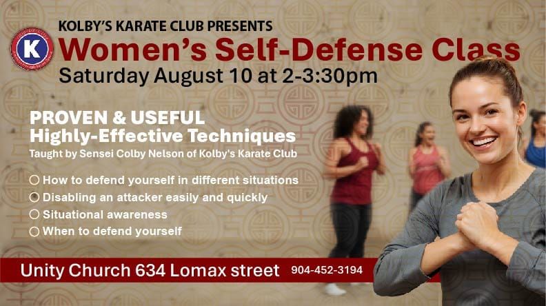 Kolby's Karate Club's Women's Self Defense Seminar #7