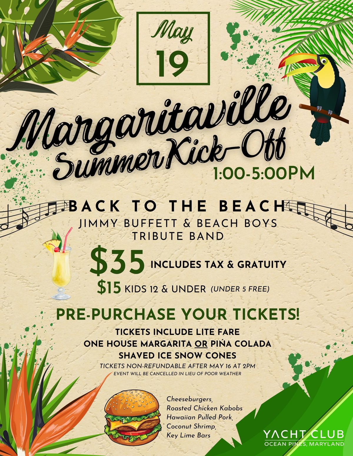 Margaritaville Summer Kick Off \ud83c\udf34