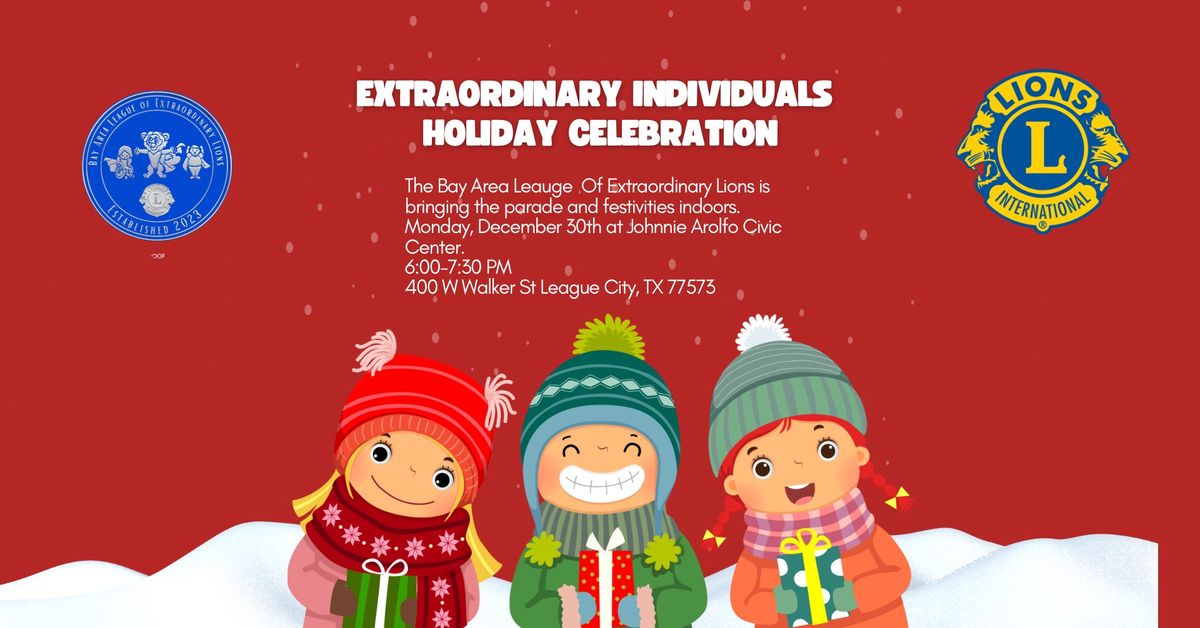 Bay Area League of Extraordinary Individuals Holiday Celebration 