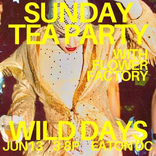 Sunday Tea Party with Flower Factory