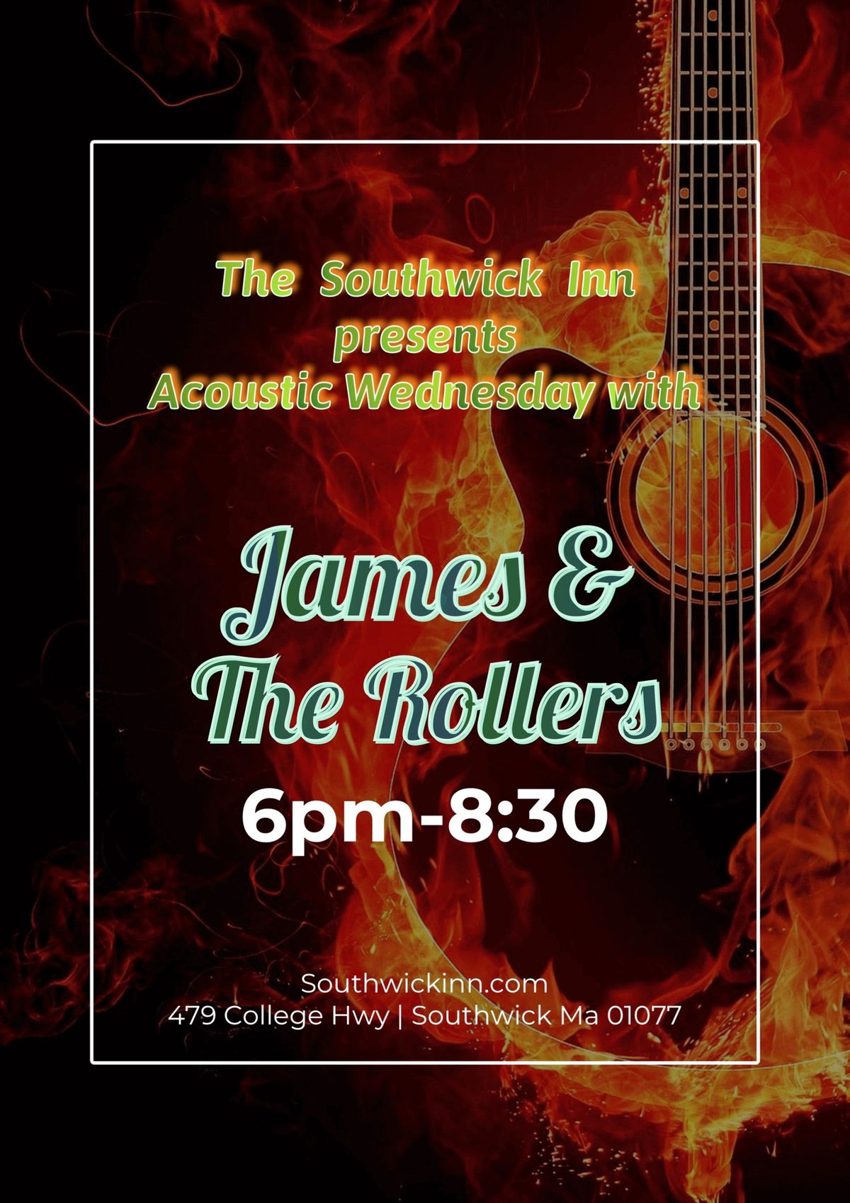 Acoustic Wednesday with James and the Rollers