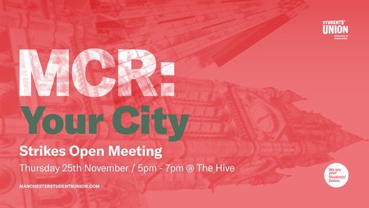 MCR: Your City - Strikes Open Meeting