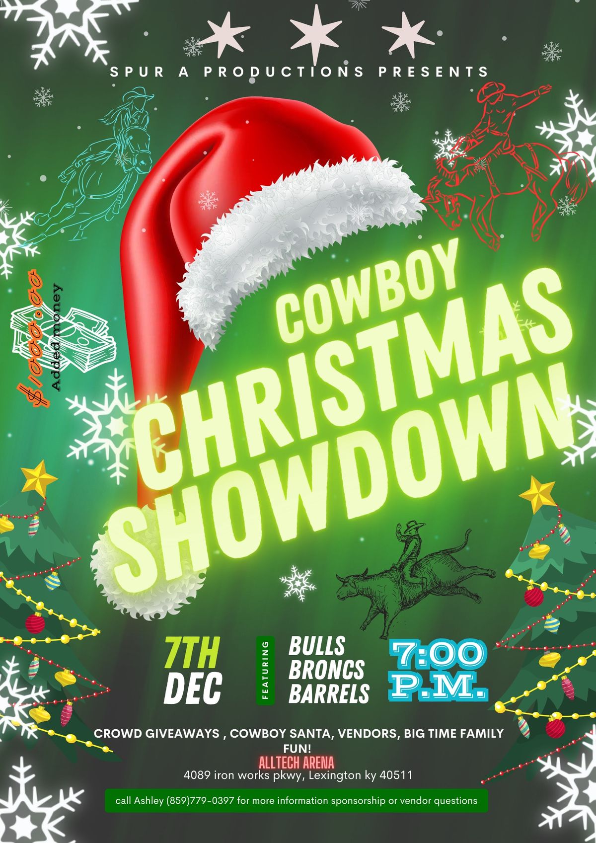 Spur a productions the cowboy Christmas showdown 