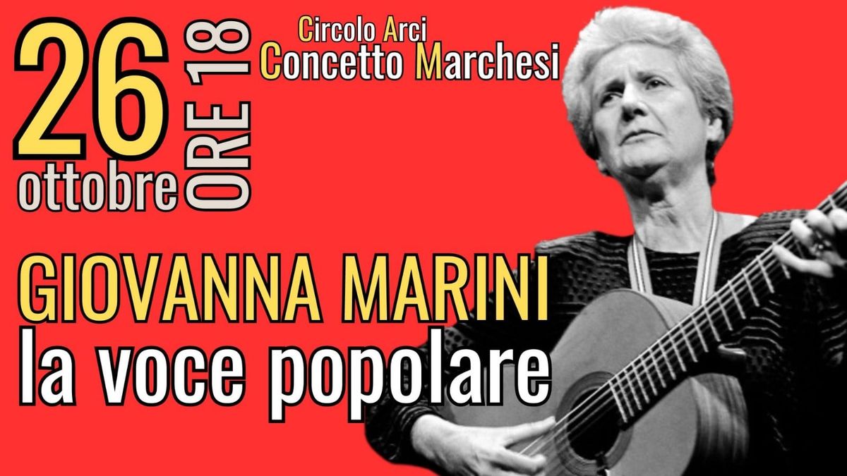 Giovanna Marini - La voce popolare 