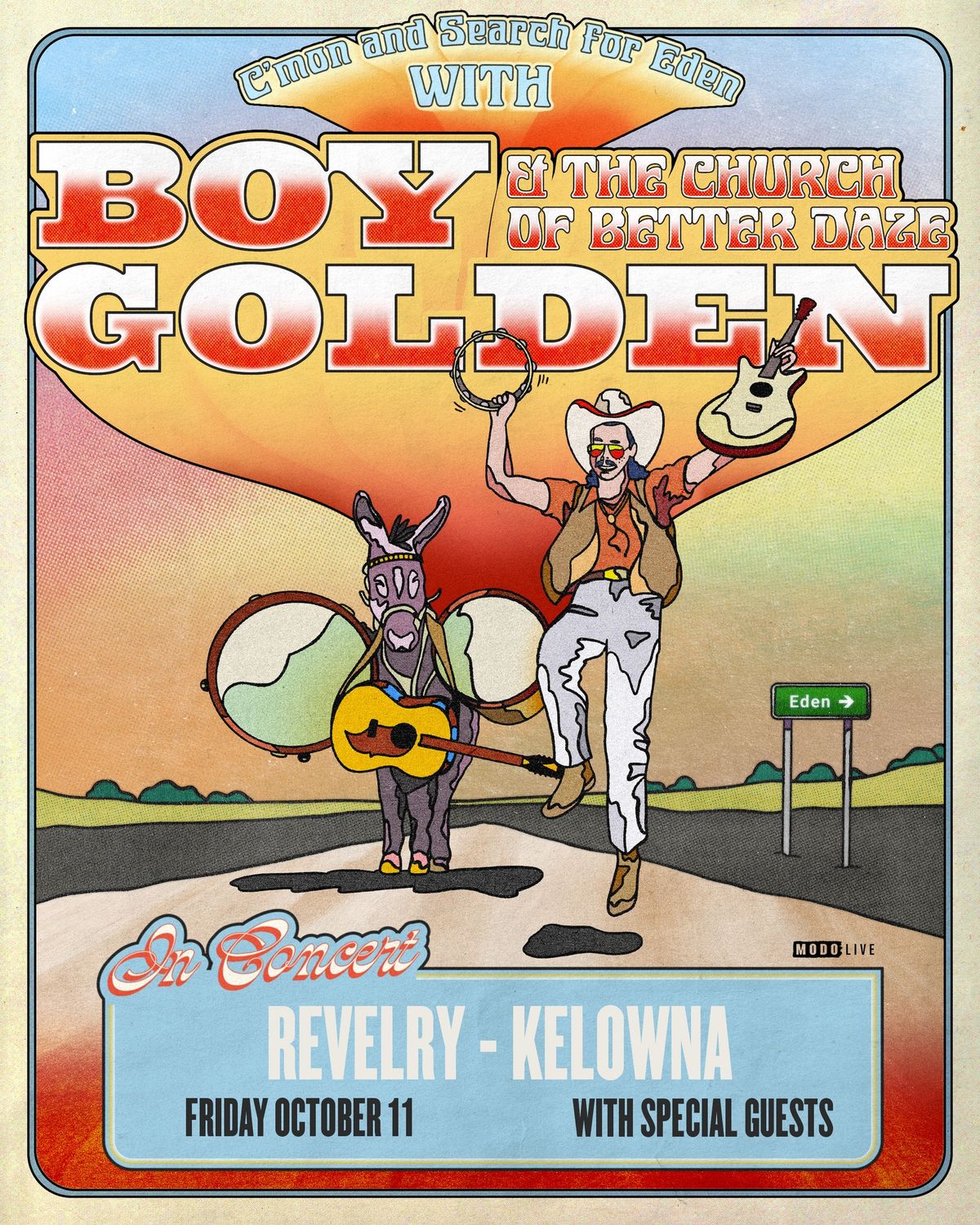 Boy Golden w\/ The Church Of Better Daze - Kelowna