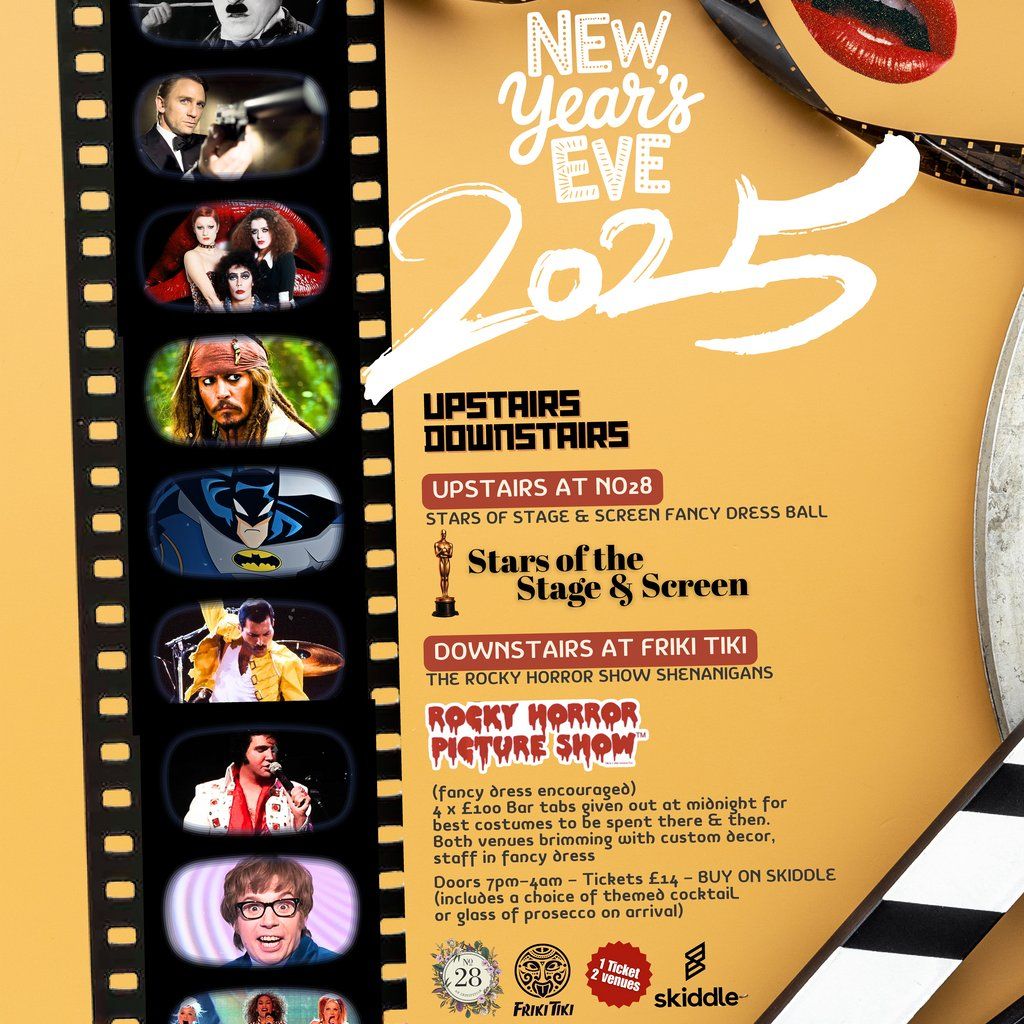 No28 & Friki Tiki present NYE2025