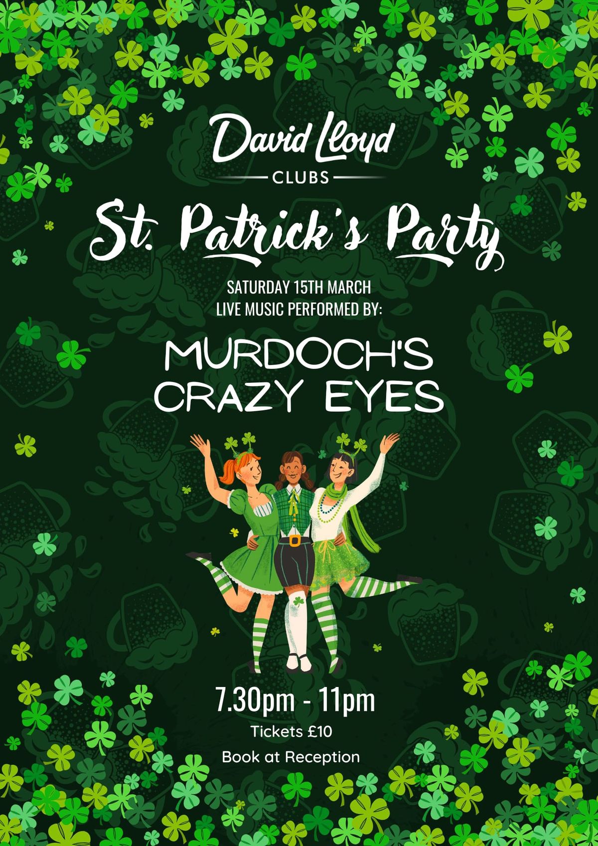 St Patrick\u2019s Party with Murdoch\u2019s Crazy Eyes \ud83c\uddee\ud83c\uddea 