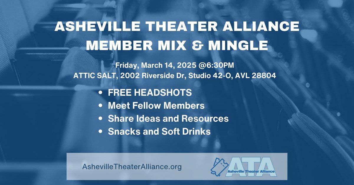 ATA Member Mix & Mingle (and FREE HEADSHOTS!)