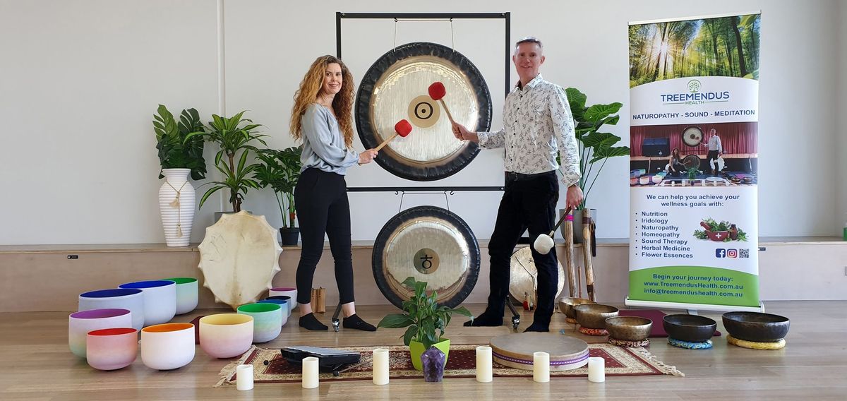 Sound Healing and Guided Meditation \u2013 Tibetan & Crystal Singing Bowls, Gongs & Drum - Joondalup